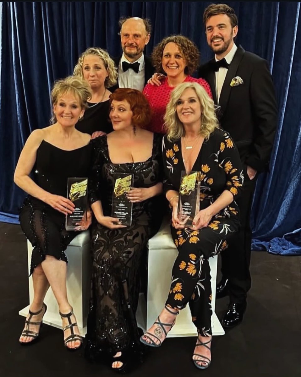 SFinneranTV's tweet photo. Congratulations to Sophie Willan for winning Best Female Performer, Best Writer and congratulations to the whole #AlmasNotNormal team for winning Best Comedy Drama at the Royal Television Society Awards 2025🏆 https://t.co/tqsVXIKUgJ