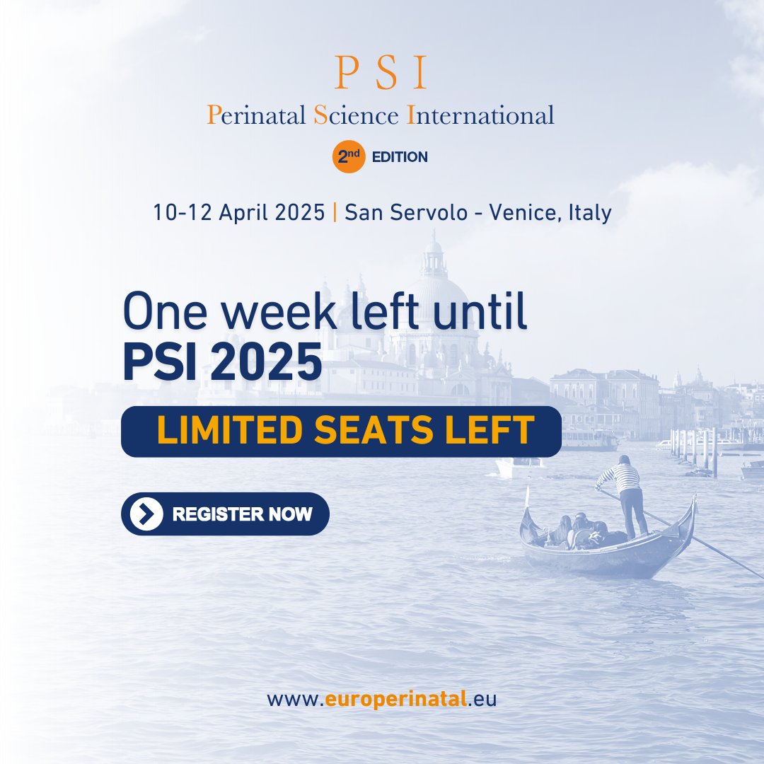 Only one week left to join world’s leading experts for meaningful dialogue and multidisciplinary exchange at #PSI2025.

You can still register with the Registration + Accommodation package. Limited seats available!

Register here👉 bit.ly/49qCwuI