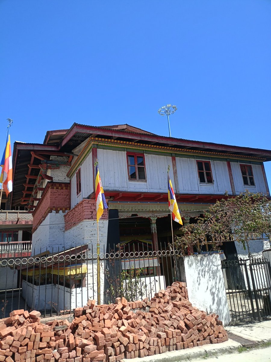 CHS1979_NBU's tweet photo. Post-1962 India-China War, Tawang transformed. In 1964, Nehru Gompa was built to mark Nehru's visit, symbolizing new ties between India and Tibetan Buddhist institutions in the Northeast. https://t.co/uoTaI0XQ6y