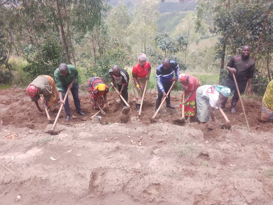 CnddFddButanyer's tweet photo. #Matongo 25/03/2025
Bariko bashira mungiro cacivugo "Umunwa wose uronke icufungura,umufuko wose uronke amafaranga"Ni Abakenyererarugamba ba komine #Matongo zone #Ruganza  bazindutse bimbura itoni 5 z'ibiraya.Umunyamabanga muri komine akaba yari yaje kwifatanya nabo.
@R_Ndikuriyo https://t.co/LaqyQ6CcJl