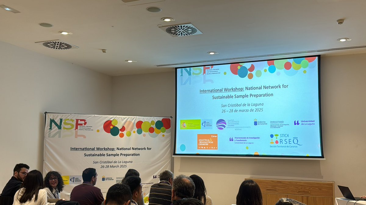 Croma URV (@cromaurv) on Twitter photo This week we are attending the International Workshop of the National Network for Sustainable Sample Preparation (<a href="/In_SAmPr/">Red Nacional de Preparación de Muestras</a>) at <a href="/ULL/">Universidad de La Laguna</a> This week we are attending the International Workshop of the National Network for Sustainable Sample Preparation (<a href="/In_SAmPr/">Red Nacional de Preparación de Muestras</a>) at <a href="/ULL/">Universidad de La Laguna</a>