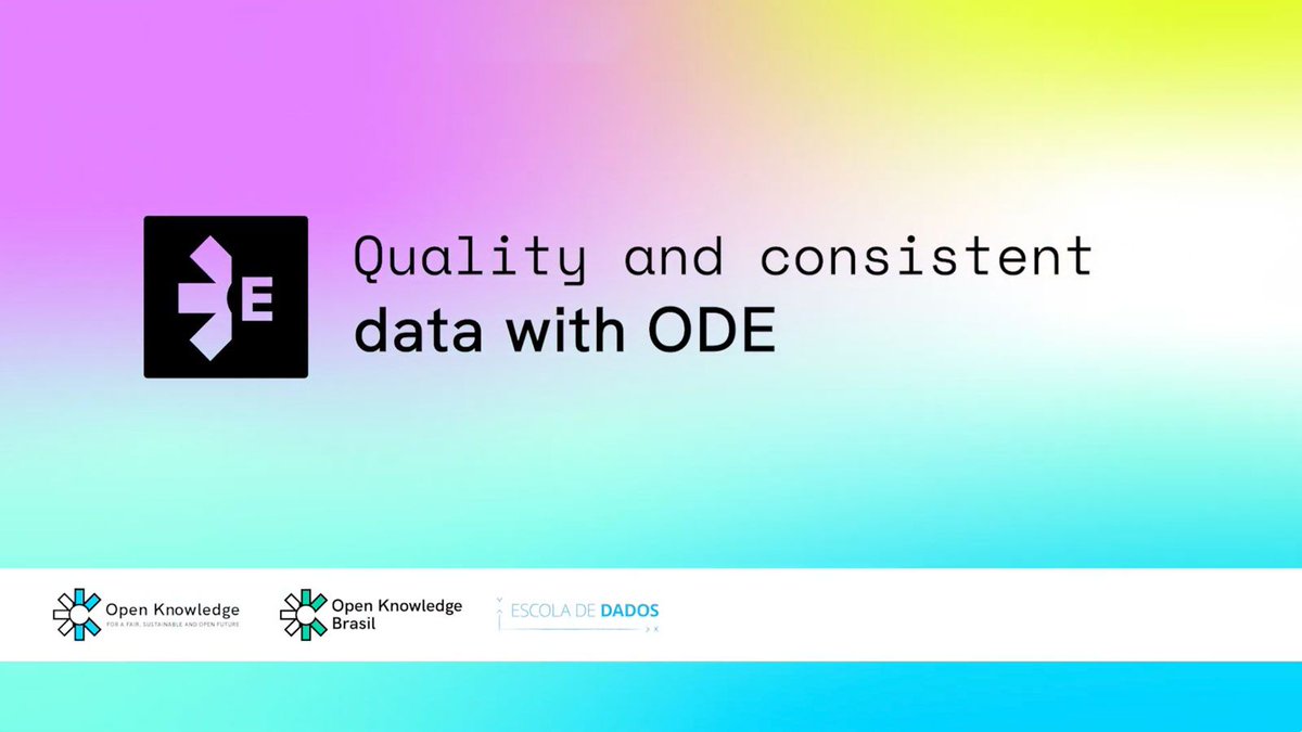 Open Knowledge Foundation (@okfn@fosstodon.org) (@okfn) on Twitter photo 📣 Enroll now! "Quality and Consistent Data with the #OpenDataEditor" – a free, learn-by-doing online course designed for non-technical users. Developed with <a href="/okfnbr/">Open Knowledge Brasil</a> and <a href="/EscolaDeDados/">Escola de Dados</a>, it is part of our mission to increase #digitalliteracy.
👉🏾 More: blog.okfn.org/2025/03/25/ann…
🧵 📣 Enroll now! "Quality and Consistent Data with the #OpenDataEditor" – a free, learn-by-doing online course designed for non-technical users. Developed with <a href="/okfnbr/">Open Knowledge Brasil</a> and <a href="/EscolaDeDados/">Escola de Dados</a>, it is part of our mission to increase #digitalliteracy.
👉🏾 More: blog.okfn.org/2025/03/25/ann…
🧵