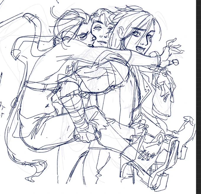 Sibling sandwich (to me at least lol) 