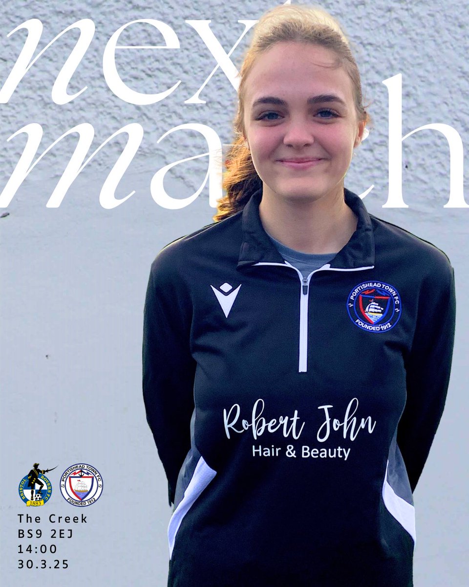 PTFCLadies's tweet photo. ๐จ โ๐๐ฉ๐ฅ ๐๐๐ฅ๐๐
Bristol Rovers away. Letโs bring the #Posset! โช๏ธ โซ๏ธ
๐ @bristolroverswfc
๐ 14:00PM
๐ The Creek, Portway, Sea Mills, Bristol BS9 2EJ
#HerGameToo #PTLFC #UpThePosset #matchweek #gameweek #football #fixture #womensfootball โช๏ธ โซ๏ธ https://t.co/U9aCKpWU0M