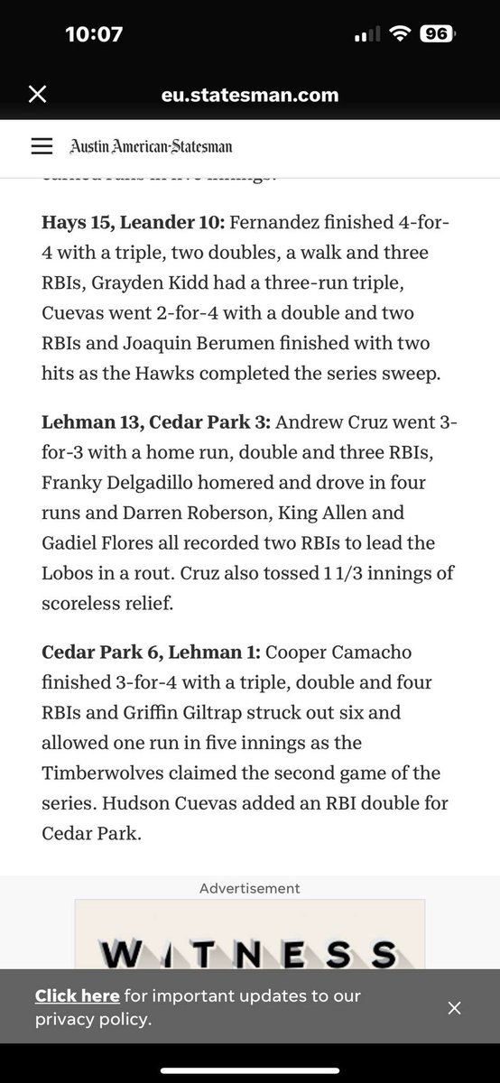 Andrew (@otcuandrewcruz) on Twitter photo Thank you for the mention!!
<a href="/loboshardball/">Kyle Lehman Baseball</a> <a href="/KaaseBTBAGB/">Coach Kaase</a> <a href="/MSC_Baseball/">Aggie Baseball</a> <a href="/MurrayStateOK/">Murray State College</a> <a href="/sambjorling/">Sam Bjorling</a> <a href="/_Tim_10/">Tim O’Connor</a> <a href="/JustinEclavea/">Justin Eclavea</a> Thank you for the mention!!
<a href="/loboshardball/">Kyle Lehman Baseball</a> <a href="/KaaseBTBAGB/">Coach Kaase</a> <a href="/MSC_Baseball/">Aggie Baseball</a> <a href="/MurrayStateOK/">Murray State College</a> <a href="/sambjorling/">Sam Bjorling</a> <a href="/_Tim_10/">Tim O’Connor</a> <a href="/JustinEclavea/">Justin Eclavea</a>