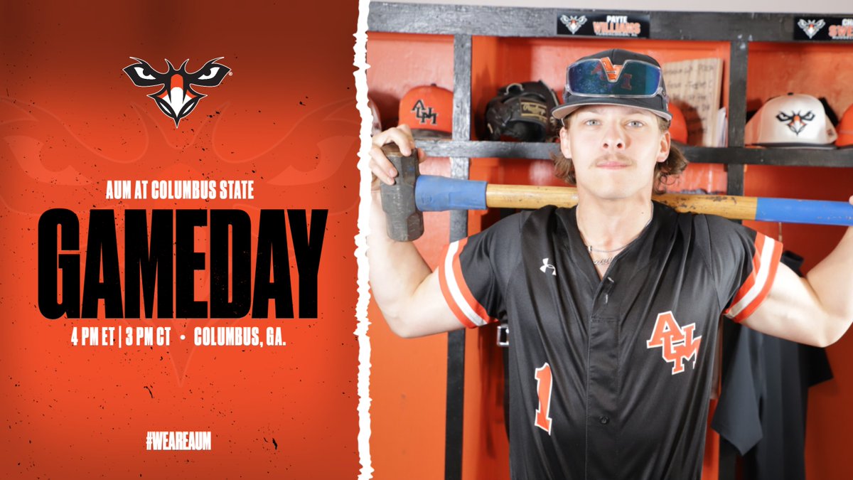 Road trip continues over in Columbus, Ga. this afternoon.

📊 aumathletics.com/BBstats
📺 pbcsportsnetwork.com/csucougars/

#WeAreAUM