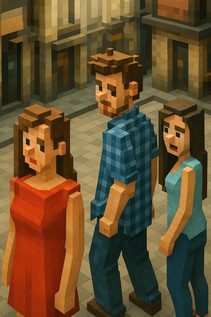 PixelsOrPeople's tweet photo. 4o image generation is just amazing! Check out some of these conversions to voxel art!

#OpenAI #ChatGPT #4o #AIart #voxels https://t.co/7LhZHK7PP4