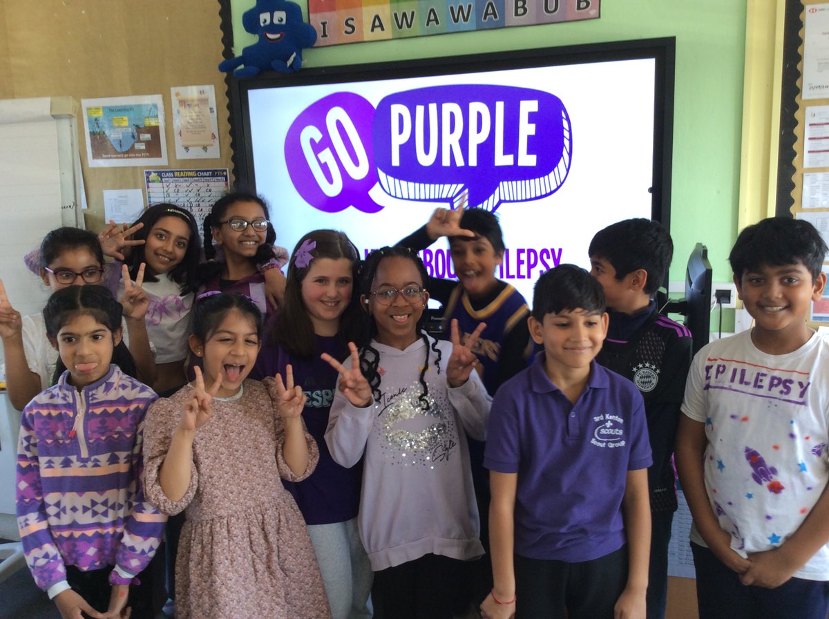 MountStewartSch's tweet photo. 4J had an amazing day celebrating and wearing purple for Epilepsy awareness! #tmssepilepsy #tmssyear4 https://t.co/qfrQpR0He6