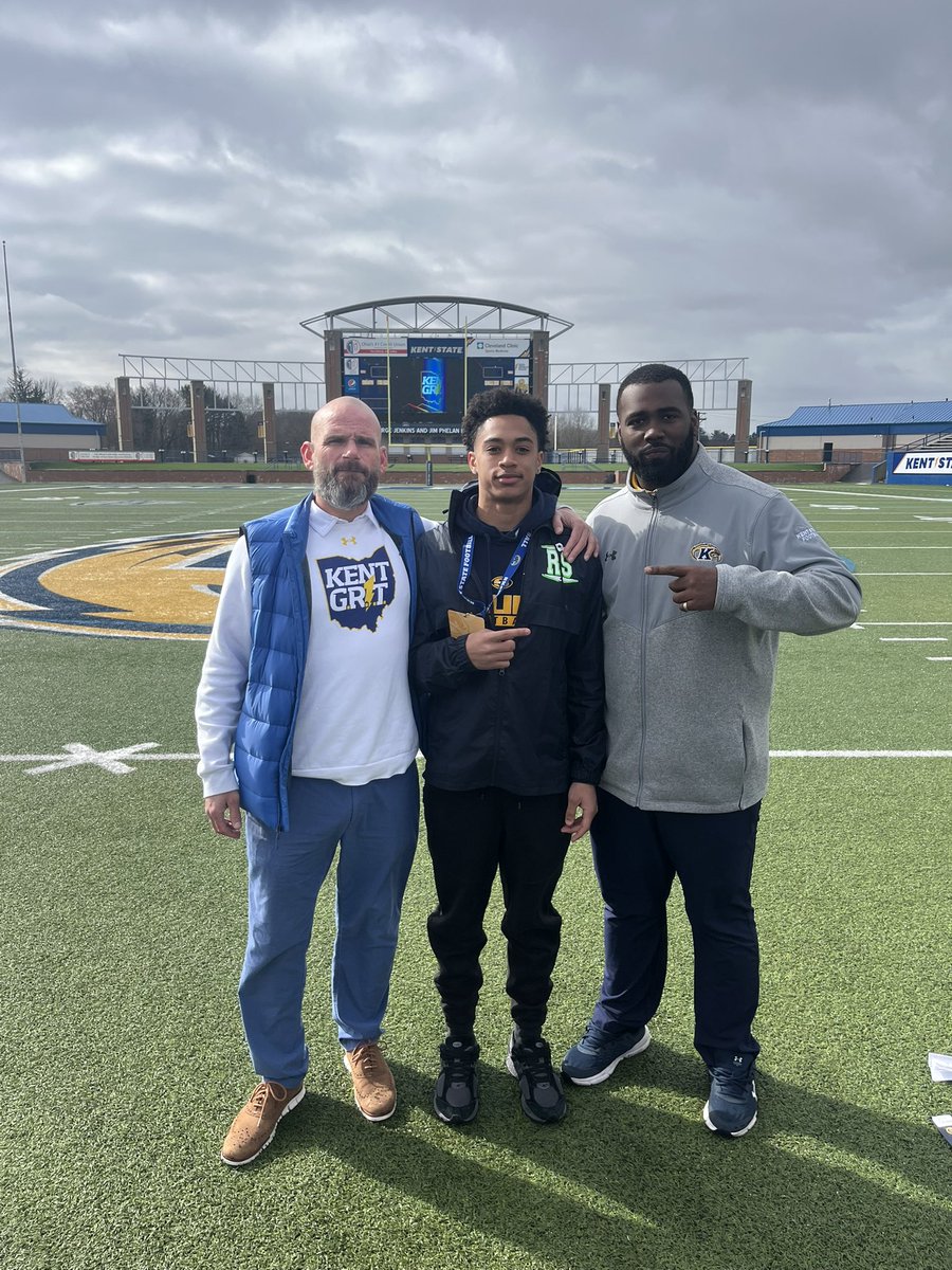 Princeton Jones (@princetonsjones) on Twitter photo #AGTG After an amazing visit at <a href="/KentStFootball/">Kent State Football</a> , I am BLESSED to receive my first D1 offer!!
<a href="/CoachKMorgs/">Coach Morgan</a> <a href="/MMrob75/">Malcolm Robinson Jr</a> <a href="/CoachCherokee/">Cherokee Valeria</a> <a href="/TreyKingDPP/">Trey King</a> <a href="/CoachMarkWatson/">Mark Watson Jr.</a> <a href="/rj_bertini/">RJ Bertini</a> <a href="/RisingStars6/">Rising Stars Academy</a> <a href="/CoachShort_/">Kyle Short</a> <a href="/SalineFootball/">Saline Football</a> <a href="/TheD_Zone/">The D Zone</a> #AGTG After an amazing visit at <a href="/KentStFootball/">Kent State Football</a> , I am BLESSED to receive my first D1 offer!!
<a href="/CoachKMorgs/">Coach Morgan</a> <a href="/MMrob75/">Malcolm Robinson Jr</a> <a href="/CoachCherokee/">Cherokee Valeria</a> <a href="/TreyKingDPP/">Trey King</a> <a href="/CoachMarkWatson/">Mark Watson Jr.</a> <a href="/rj_bertini/">RJ Bertini</a> <a href="/RisingStars6/">Rising Stars Academy</a> <a href="/CoachShort_/">Kyle Short</a> <a href="/SalineFootball/">Saline Football</a> <a href="/TheD_Zone/">The D Zone</a>