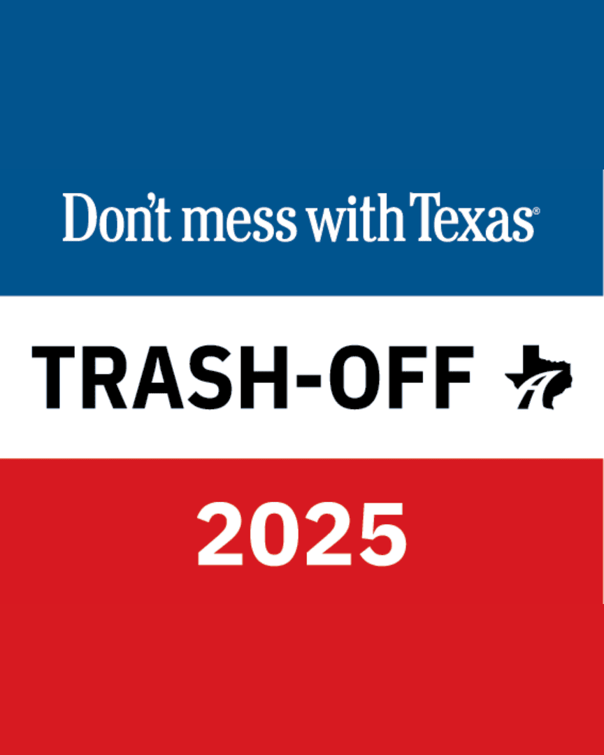 DMWT_Program's tweet photo. This April, join the movement to keep Texas litter-free.
Every piece of litter picked up makes a difference in protecting our roads and communities. Whoโs in? ๐ #TrashOff #AdoptAHighway #DontmesswithTexas https://t.co/6T41v7lYZC