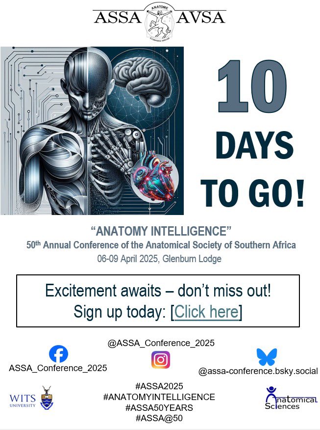 The countdown begins! In just 10 days, we will gather for the 50th Conference of ASSA. With just 10 days to go, we are finalizing preparations for an incredible experience. To help us, please confirm your attendance for the networking events see link in bio #ASSA2025 #ASSA50years