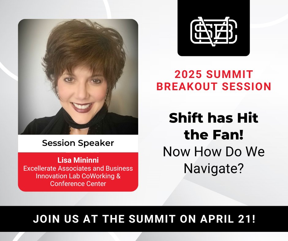 Excited to have Lisa Mininni of Excellerate Associates &amp; Business Innovation Lab at the 2025 MCSB Summit! She’ll share "Shift Has Hit the Fan! Now How Do We Navigate?" Don’t miss this insightful session! michigancelebrates.org

#MCSB2025 #MichiganCelebrates