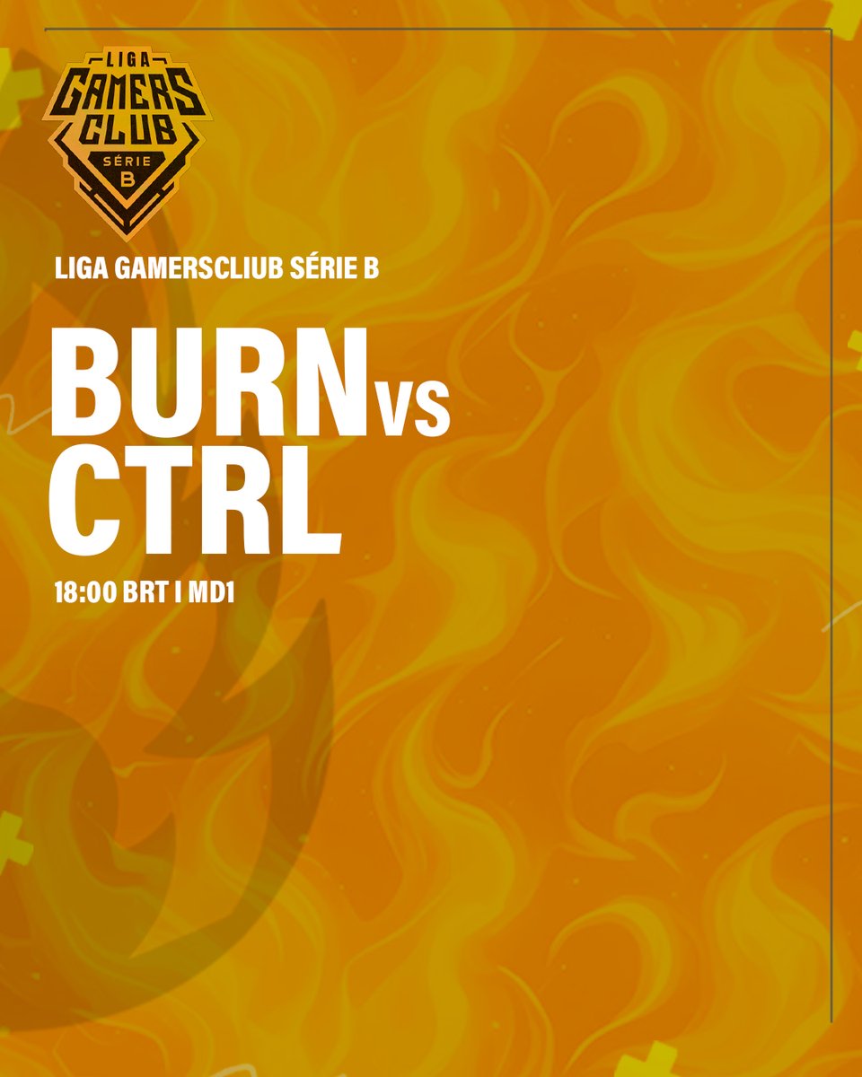 BURN (@burnggoficial) on Twitter photo HOJE TEM GAME! <a href="/GamersClubCS/">Gamers Club Counter-Strike</a>
Iniciaremos a fase de grupos da Série B 🏆
Entraremos em campo vs <a href="/ctrlgaming_gg/">CTRL GAMING</a> as 18h
Contamos com a torcida de todos vocês 💛
Transmissão 🎥
Twitch.tv/guhzjnnn HOJE TEM GAME! <a href="/GamersClubCS/">Gamers Club Counter-Strike</a>
Iniciaremos a fase de grupos da Série B 🏆
Entraremos em campo vs <a href="/ctrlgaming_gg/">CTRL GAMING</a> as 18h
Contamos com a torcida de todos vocês 💛
Transmissão 🎥
Twitch.tv/guhzjnnn
