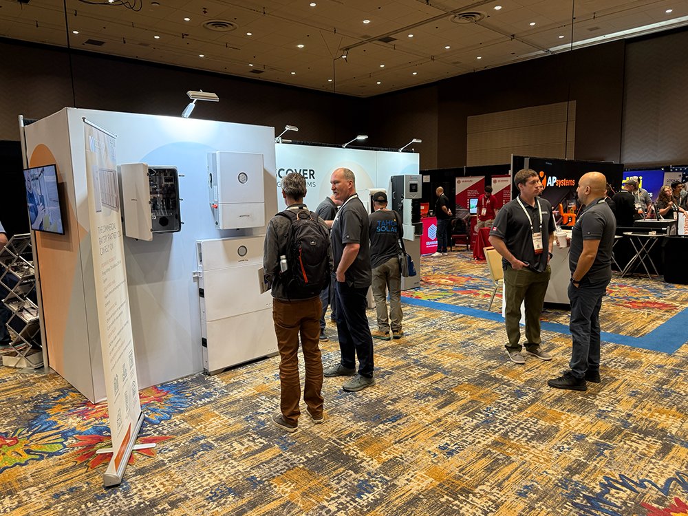 DiscoverNrgSys's tweet image. We&apos;re having a fantastic time at NABCEP! Don&apos;t forget to visit our team at Booth 412. 

#NABCEP #SolarEnergy #EnergyStorage #Battery