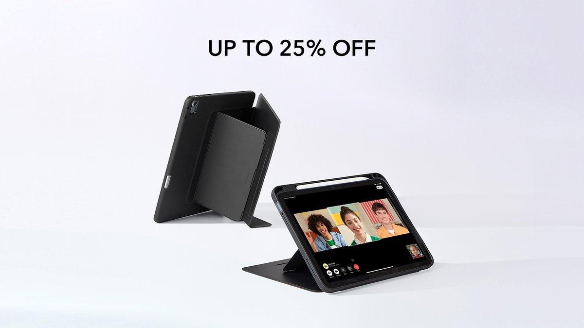 esrtechofficial's tweet photo. Enjoy up to 25% off iPad collection at Amazon! Limited offer ends March 30th. Don't wait—shop now via the link in bio. 📱✨#Amazon #LimitedOffer
Learn more: https://t.co/feJnLjiA1T
#ipadcase #ESRTech #ESRiPadCase #ESRiPad11Case #esripadaircase #ipad #ipad11 #ipadair #ipadprocase