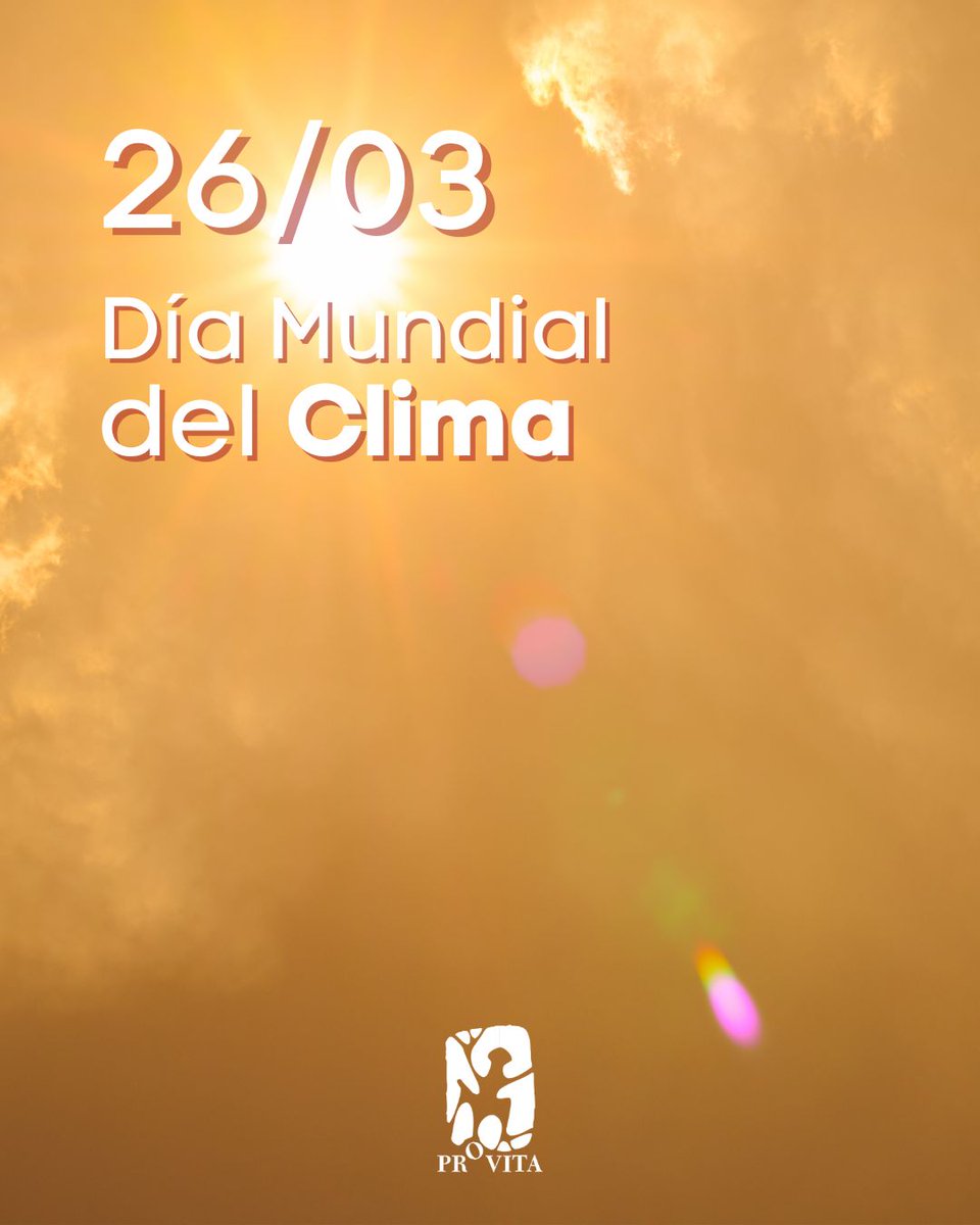 provita_ong's tweet photo. ☀️Para el Día Mundial del Clima, podemos percibir los cambios que está causando el cambio climático🥵

Desde temperaturas elevadas que aumentan cada año con olas de calor más frecuentes, ⛈️ tormentas más fuertes acompañados de huracanes de mayor categoría, hasta el deshielo de las placas de hielo y glaciares, lo que favorece que el nivel del mar se eleve 🧊
