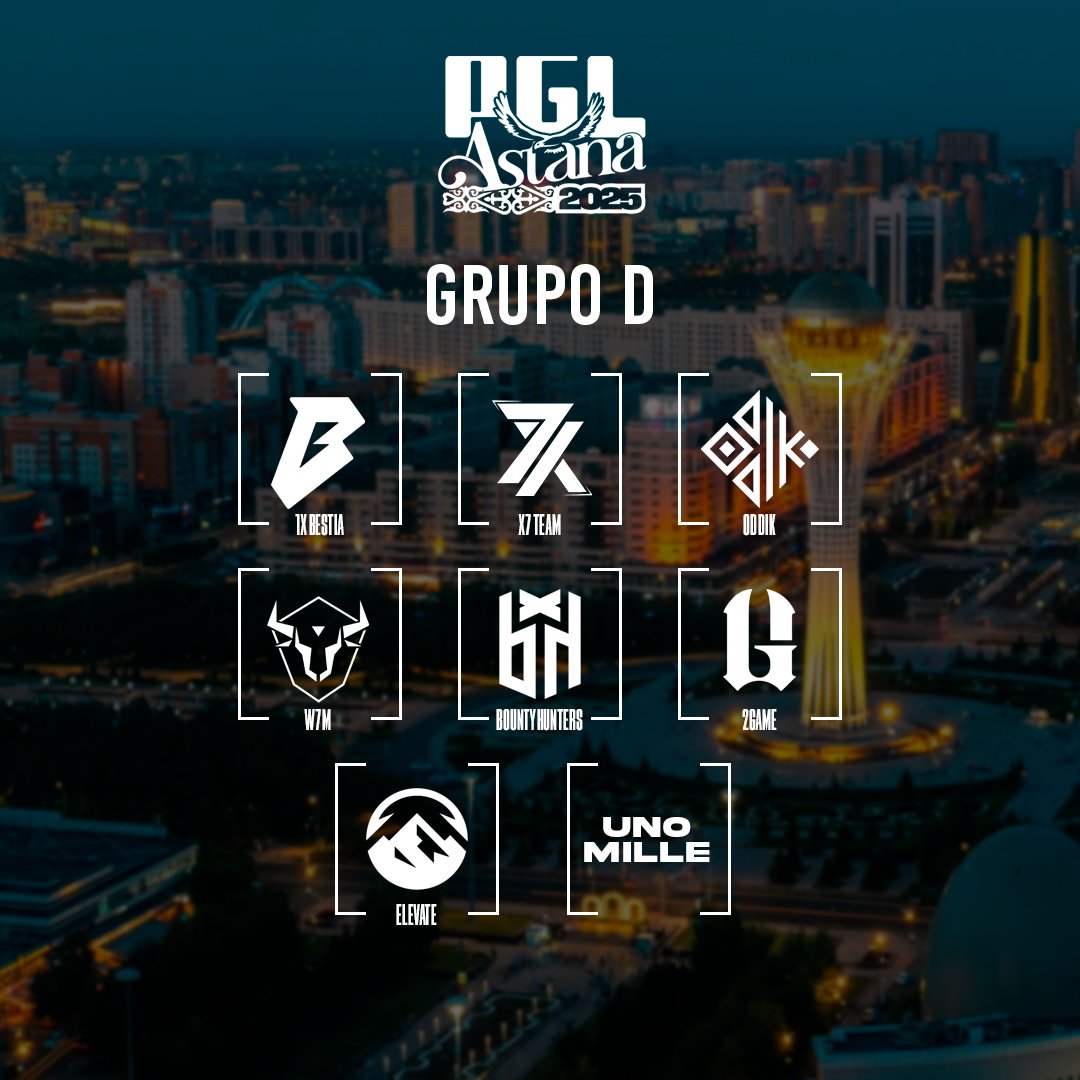 X7Team (@x7team_) on Twitter photo Grupo confirmado para la PGL South America Closed Qualifier 2025✍️
🟩<a href="/bestia_corp/">BESTIA</a>
🟩<a href="/w7mesports/">w7m esports</a>
🟩<a href="/bhbountyhunters/">Bounty Hunters 1xBet</a>
🟩@2gameesports_br
🟩<a href="/ODDIKgg/">ODDIK</a>
🟩<a href="/ElevateGG/">ELEVATE</a>
🟩#Unomille
#VamosX7💚 Grupo confirmado para la PGL South America Closed Qualifier 2025✍️
🟩<a href="/bestia_corp/">BESTIA</a>
🟩<a href="/w7mesports/">w7m esports</a>
🟩<a href="/bhbountyhunters/">Bounty Hunters 1xBet</a>
🟩@2gameesports_br
🟩<a href="/ODDIKgg/">ODDIK</a>
🟩<a href="/ElevateGG/">ELEVATE</a>
🟩#Unomille
#VamosX7💚