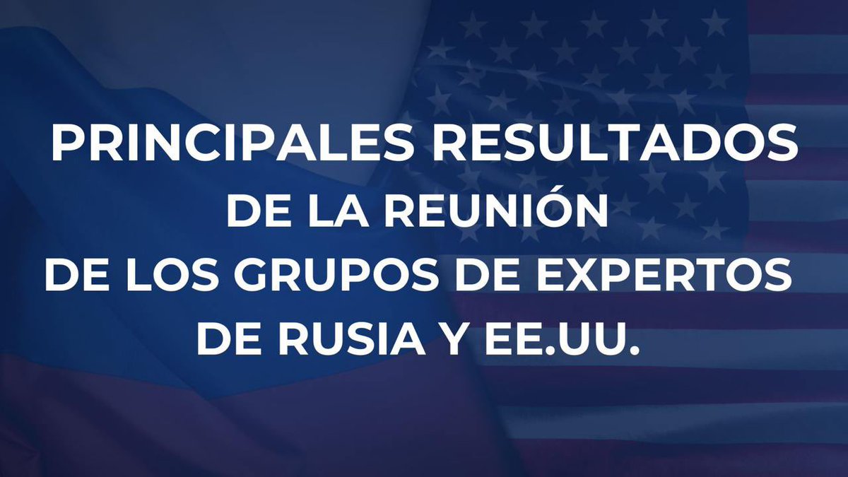 ⚡️ Principales resultados de la reunión de los grupos de expertos de Rusia y EE.UU 

EE.UU. ayudará a restablecer el acceso de Rusia al mercado mundial de exportación de productos agrícolas 

LEER POR COMPETO 👉 t.me/MAERusia/5292