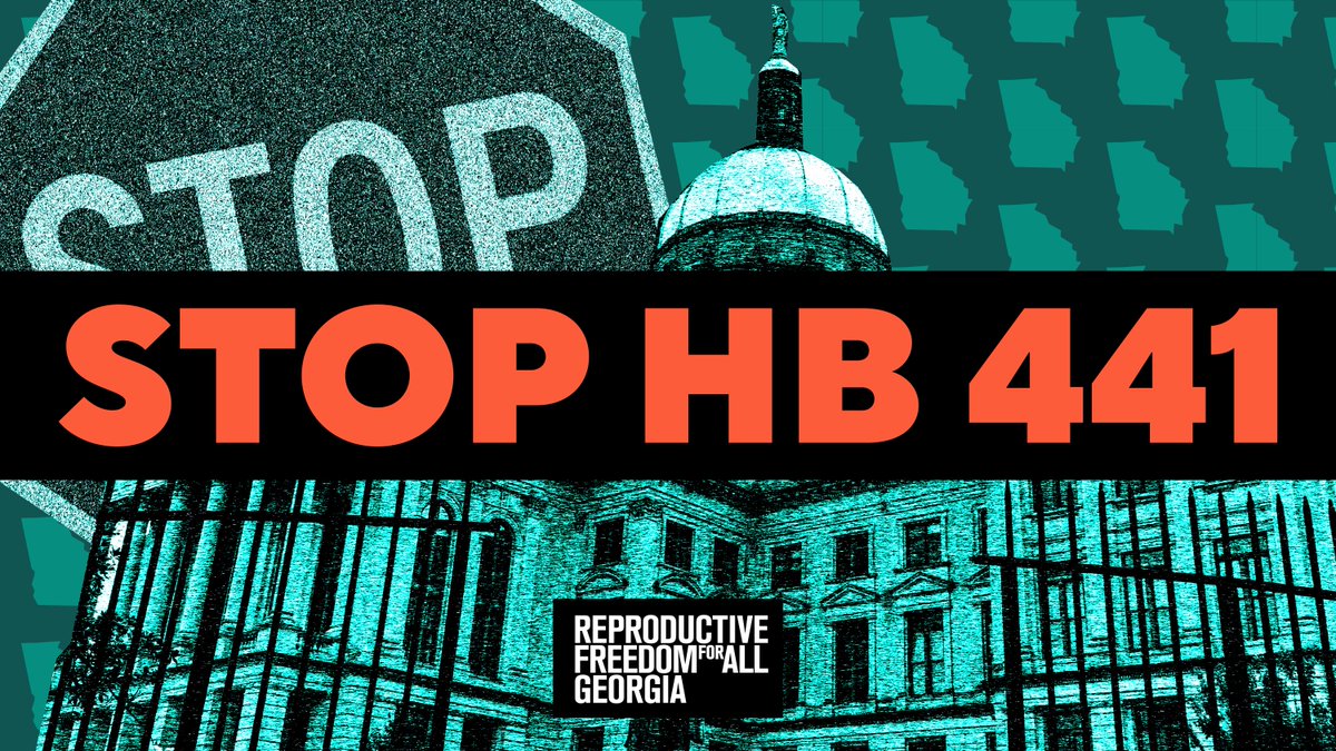 HB 441 seeks to criminalize abortion in Georgia, meaning the livelihoods of doctors, nurses, and pregnant people in Georgia could be on the line if this bill is passed.

We need your help to fight back. Share this post to help sound the alarm.