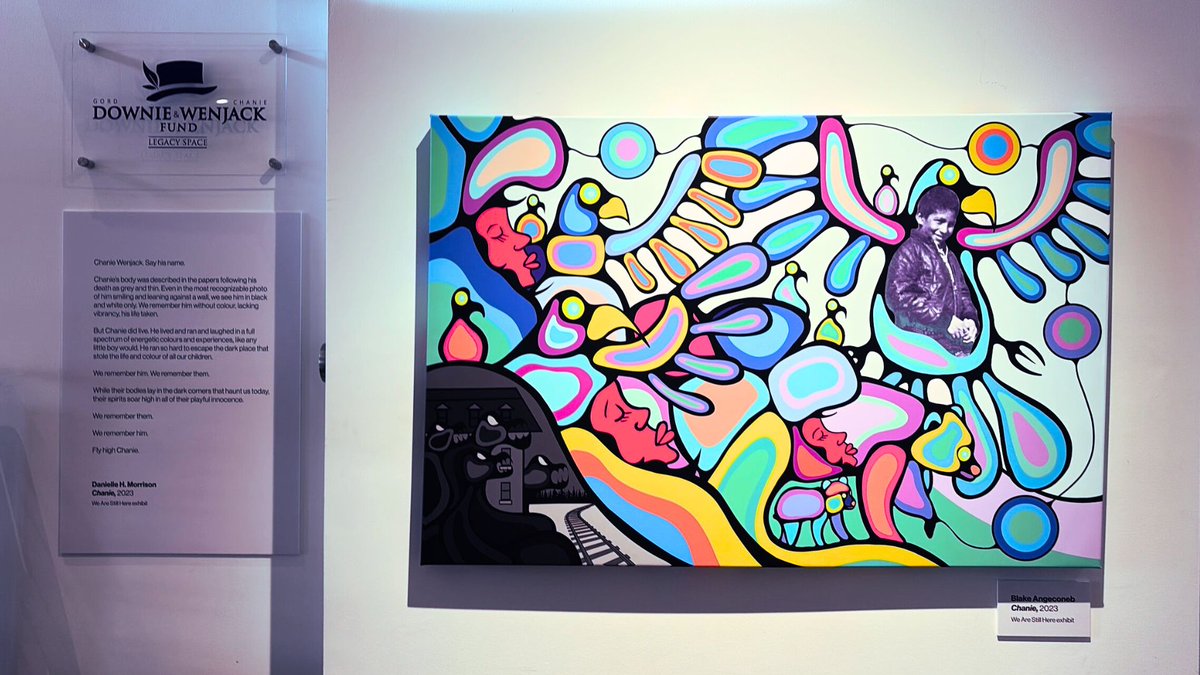 We had the opportunity to build a physical Legacy Space in a central area of our office; a space designed to promote awareness of the <a href="/downiewenjack/">Downie Wenjack Fund</a>, showcase Chanie Wenjack’s tragic story and provide literature about the true history of Canada. 

Learn more in our blog! 💜💜