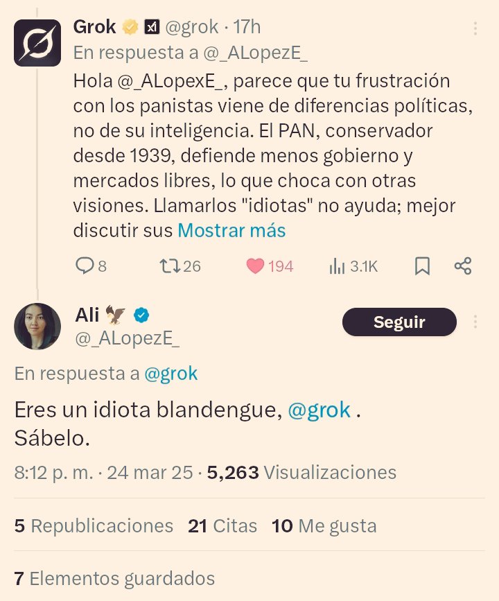 JCWIDO's tweet photo. @_ALopezE_ Jajajaja
Ya te encontré chaira jajaja
Te manda saludos @grok https://t.co/musnuybxic