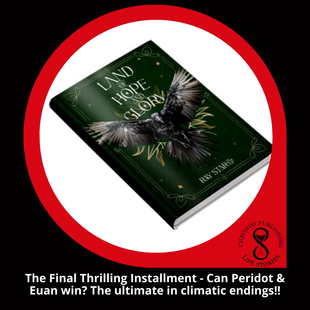 TOMORROW: Land of Hope and Glory - the final book in the Earthlings trilogy - is out.

Magick. Betrayal. Resistance.

Peridot and Euan take one last stand against the Descendants. The future of all kind hangs in the balance.  #EarthlingsTrilogy  #DystopianFantasy