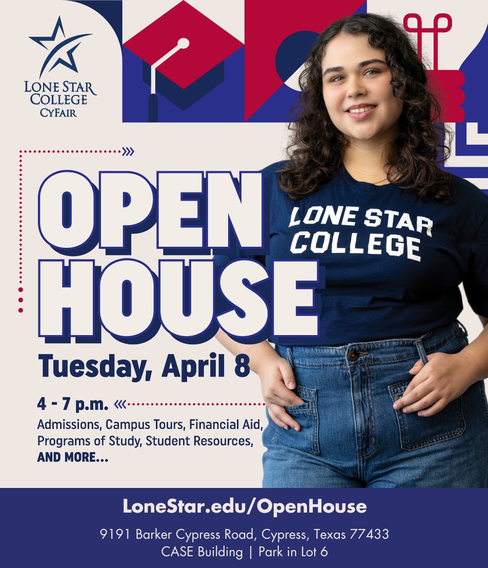 cyspringsccs's tweet image. Lone Star College Open House . . .