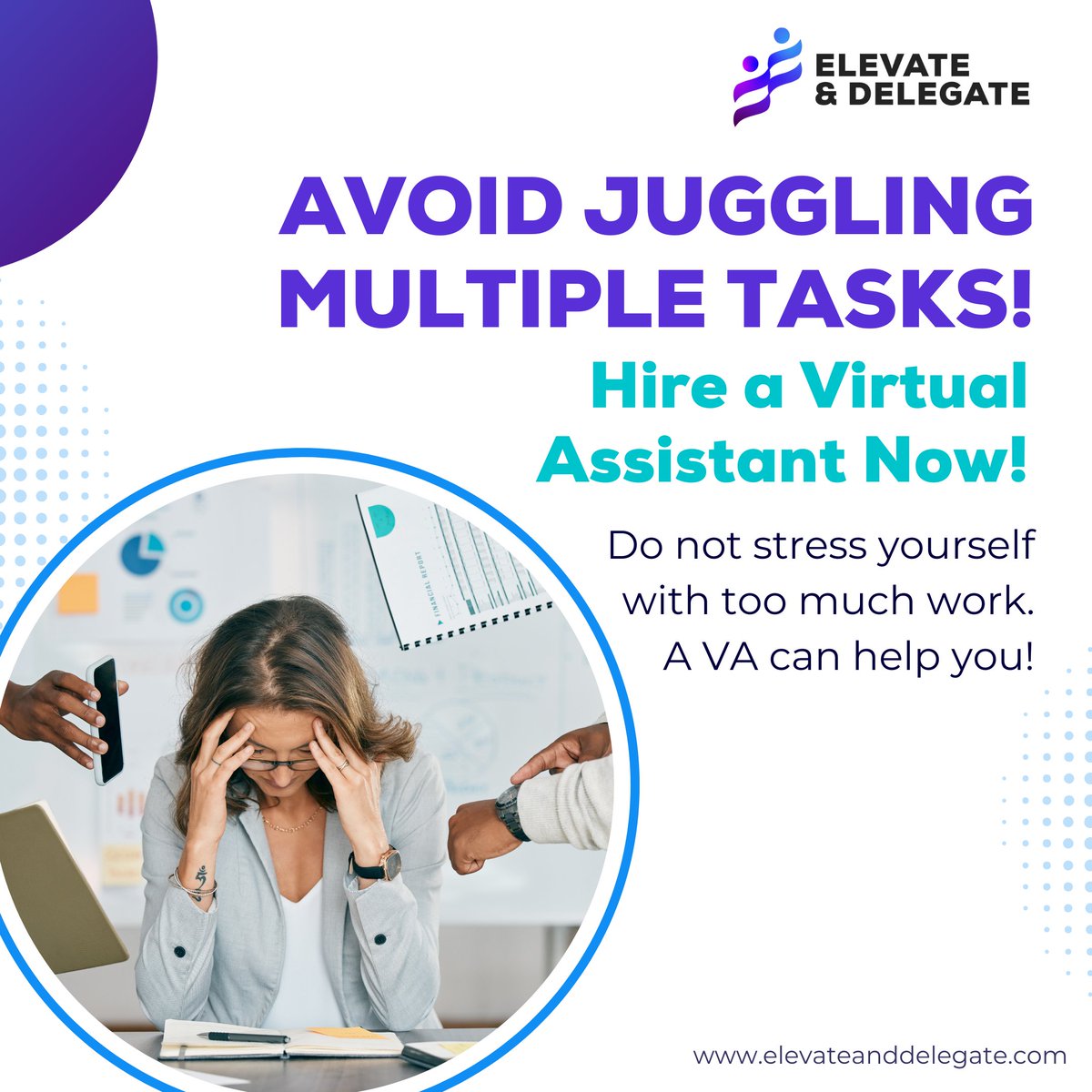 eanddstaffing's tweet image. Let a Virtual Assistant handle the workload while you focus on growth! 🚀✨

✅ Stop multitasking, start delegating!
📞 Book a call now: meetings.hubspot.com/bryant-suellen…

#WorkSmarter #Delegate #VirtualAssistant #Efficiency