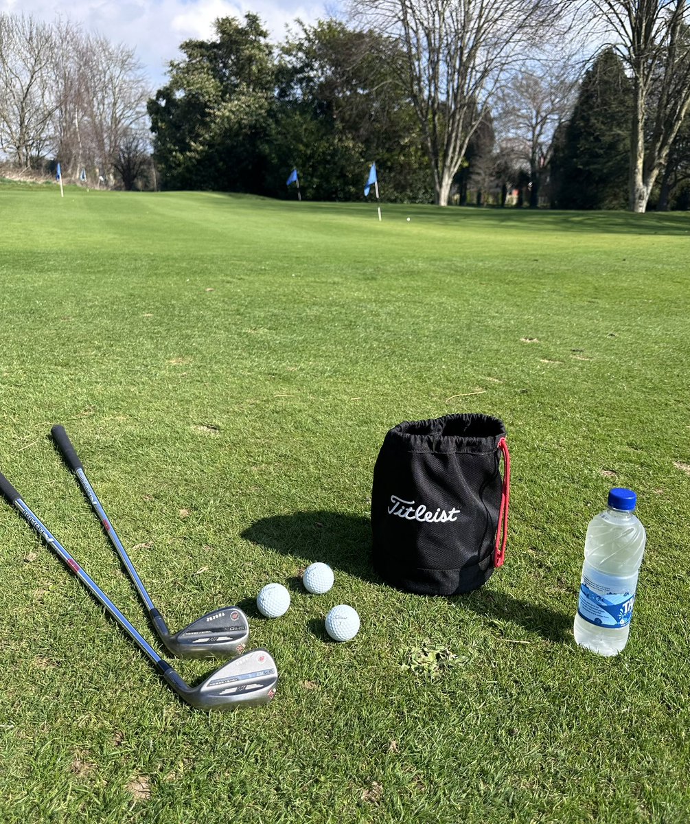 First time out on the course tomorrow since my heart attack 4 months ago! Nice little practice today so nervously looking forward to the morning <a href="/TitleistEurope/">Titleist Europe</a> <a href="/exetergcc/">Exeter Golf & Country Club</a>
