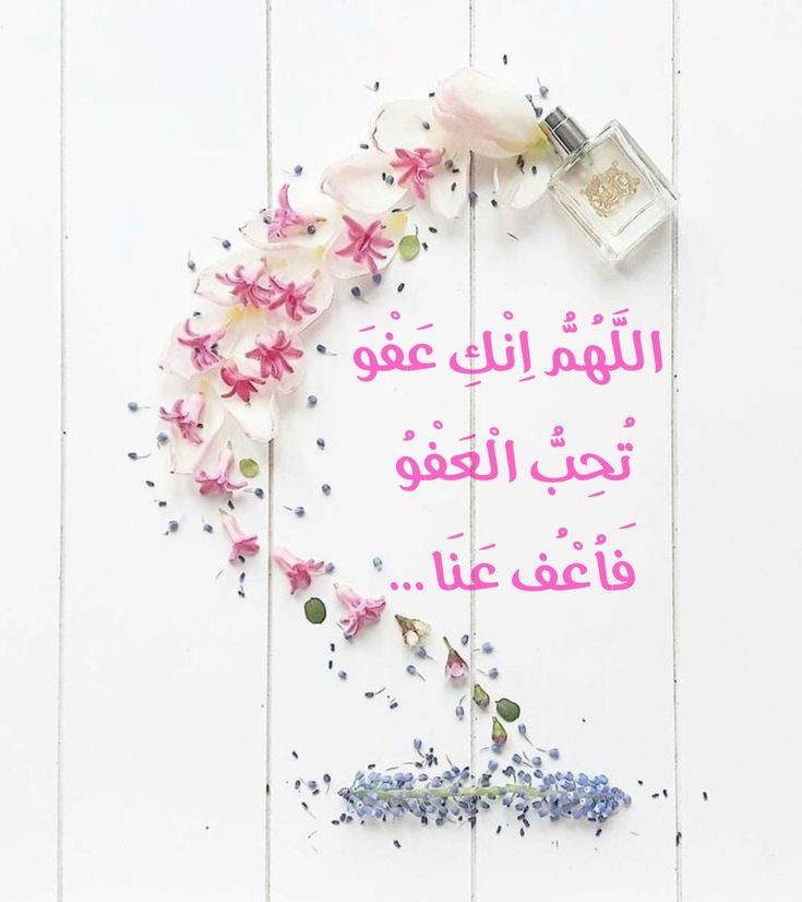 يَااللّـه
أنتَ رَبَّ هذهِ الحيَاة مُقدِّرُها ومُسيِّرُها
وكلُّ شَيءٍ عِندگ في كتابٍ سبقَ وجودَنا
#نسألگ
في
كلِّ أمرٍ
أن تُضِيء لناالطُّرقَات
بِـنُورِگ الذي يُبدِد الظُّلمَات
وأن تختارَلناولاتُخيّرنافَمَشيئةُ حكمتك هي مطلبنا ومرادَنا
اللهم إنَّگ عفوٌّ گريمٌ تُحِبُّ العفو فاعف عنا
