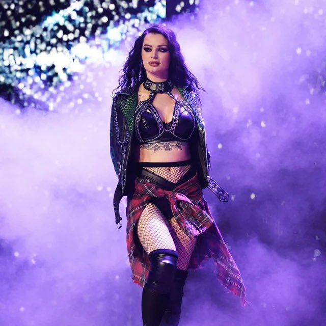 WrestleOps's tweet photo. Saraya (FKA Paige) has announced that she has departed AEW.

(via Rulebreakers with Saraya) https://t.co/wt8ijJvBev