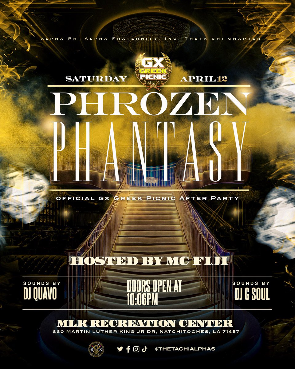 GumboGoon's tweet image. My young nephews asked me to post these flyers for their events so as an old head I must oblige. If you in Louisiana or any surrounding areas pull up on my youngsters for the annual Golden Explosion event 🤙🏾❄️