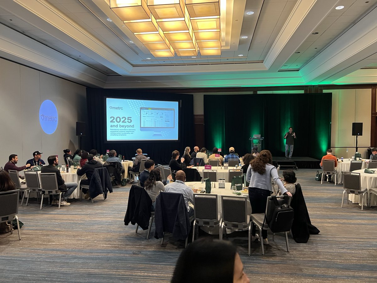 We have officially kicked off our 2025 User Exchange events! Thank you to all who joined us in Boston, MA &amp; St. Louis, MO. We had a great time sharing the latest Metrc updates and hearing your experiences and insights. Your feedback helps us continue to improve and grow together.