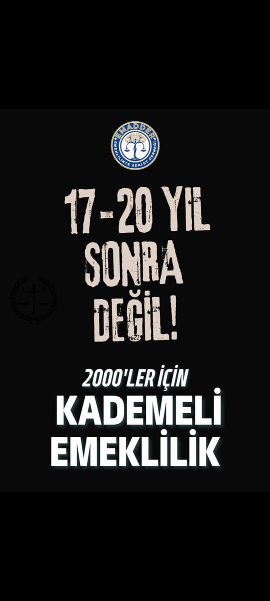 Merhaba arkadaşlar hak hukuk adalet istiyoruz sadaka değil #KademeAdaletİstiyor