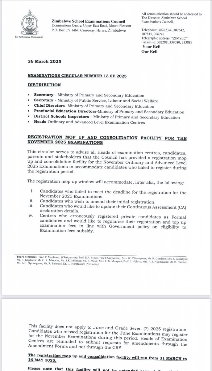 PTUZ_Official (@progressiveof) on Twitter photo Dear <a href="/ZimsecPR/">Zimsec Public Relations</a> , this habit of waiting for exam fees in order to pay our members for the past year’s marking is totally unfair and irresponsible for a govt agency. We demand the payment of markers immediately, without loss of value. <a href="/RMajongwe/">Raymond Majongwe</a> <a href="/MubwandarikwaC1/">Dreadlocks Rasta</a> <a href="/MoPSEZim/">Ministry of P&S EdZW</a> Dear <a href="/ZimsecPR/">Zimsec Public Relations</a> , this habit of waiting for exam fees in order to pay our members for the past year’s marking is totally unfair and irresponsible for a govt agency. We demand the payment of markers immediately, without loss of value. <a href="/RMajongwe/">Raymond Majongwe</a> <a href="/MubwandarikwaC1/">Dreadlocks Rasta</a> <a href="/MoPSEZim/">Ministry of P&S EdZW</a>