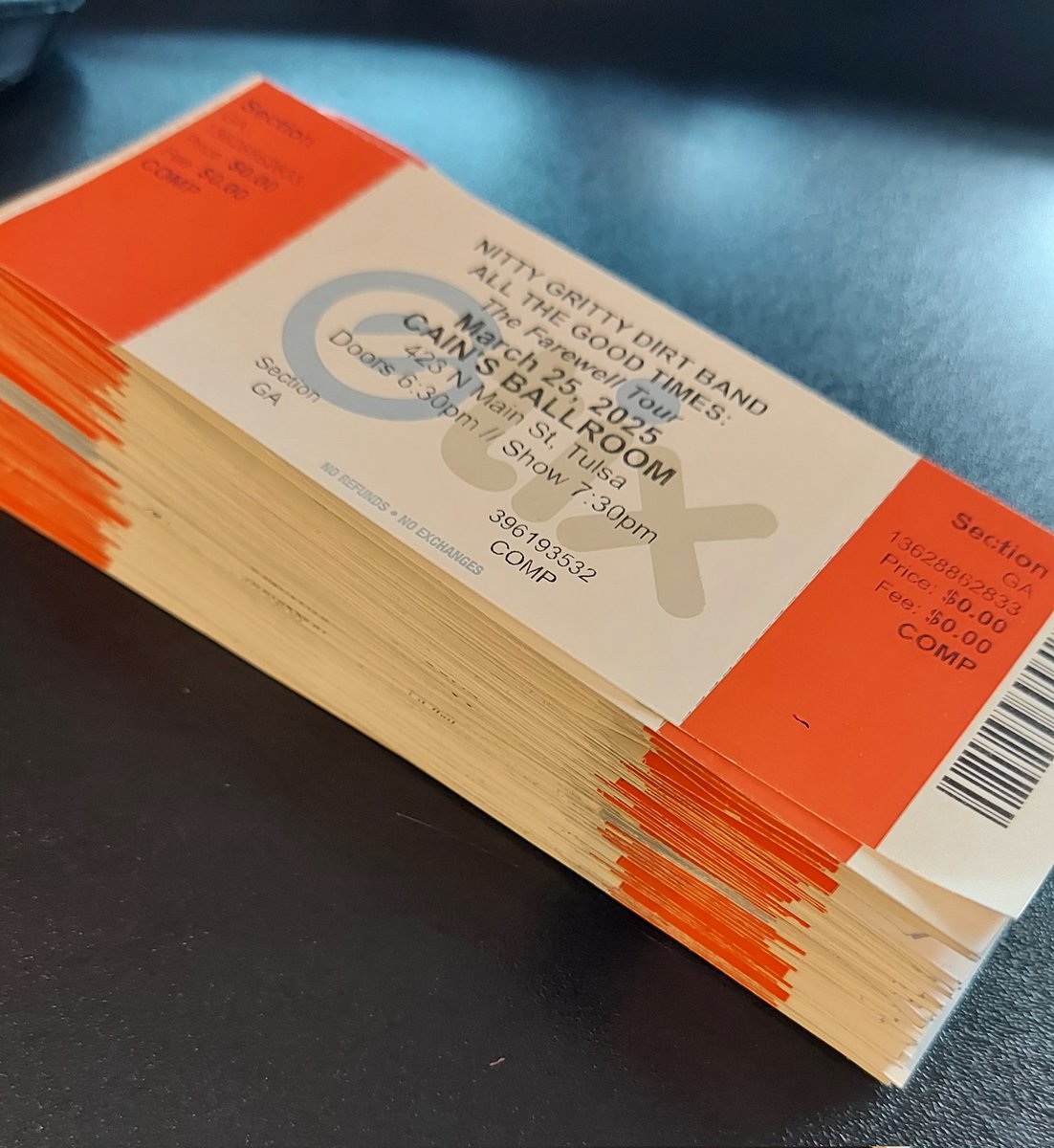 99 Nights of Awesomeness concluded of the #Cains100. No matter what you want to see and more is on the lineup at T-Town's legendary <a href="/CainsBallroom/">Cain's Ballroom</a>. Keep an eye on their list because the shows sell out quickly!  Thanks for being such a gracious host. See you tonight! #Tulsa