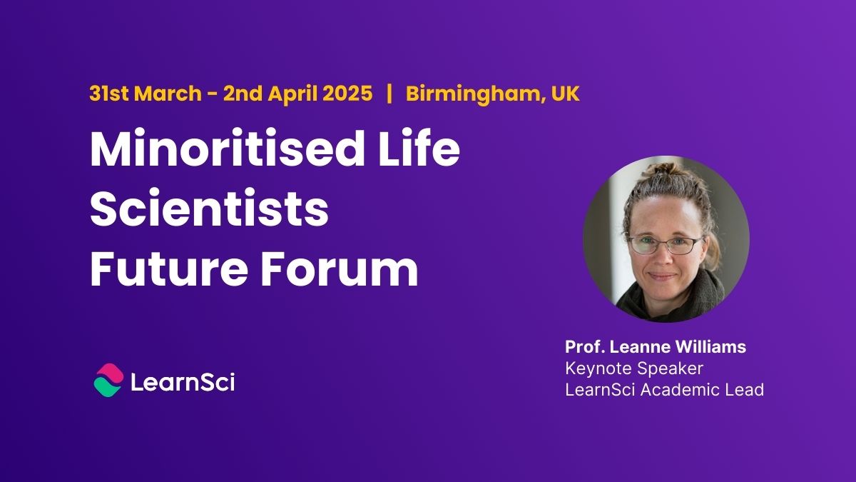 LearnSci (@learnscihq) on Twitter photo Next week, Leanne and Max will be in Birmingham for the <a href="/MLSFutureForum/">Minoritised Life Scientists Future Forum</a> 🙌
We're looking forward to participating in such an important event and to all the inspiring discussions and talks that will take place! See you there on Monday 👋 Next week, Leanne and Max will be in Birmingham for the <a href="/MLSFutureForum/">Minoritised Life Scientists Future Forum</a> 🙌
We're looking forward to participating in such an important event and to all the inspiring discussions and talks that will take place! See you there on Monday 👋