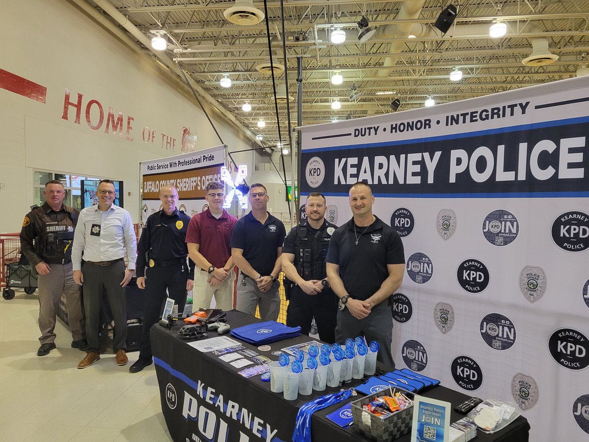 Buffalo County Sheriff's Office (@buffalocountyso) on Twitter photo Come see what we have for you!
The Buffalo County Sheriff’s Office and <a href="/KearneyPolice/">Kearney Police Dept</a> are set up today at the Hastings College Career, Internship, and Job Fair — and we’d love to talk with you!
✅ Whether you're looking for a career in law enforcement, corrections, or emergency Come see what we have for you!
The Buffalo County Sheriff’s Office and <a href="/KearneyPolice/">Kearney Police Dept</a> are set up today at the Hastings College Career, Internship, and Job Fair — and we’d love to talk with you!
✅ Whether you're looking for a career in law enforcement, corrections, or emergency