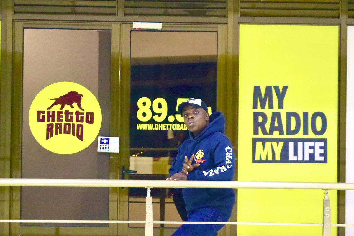 Ghetto Radio (@ghettoradio895) on Twitter photo It's time for #JAHMROCKDOBA…
Crank up your volume and stay locked in with <a href="/CharraDeejay/">Deejay Charra</a> live on the Africa’s favorite sheng station, Ghetto Radio 89.5FM
Make sure you listen with a friend It's time for #JAHMROCKDOBA…
Crank up your volume and stay locked in with <a href="/CharraDeejay/">Deejay Charra</a> live on the Africa’s favorite sheng station, Ghetto Radio 89.5FM
Make sure you listen with a friend
