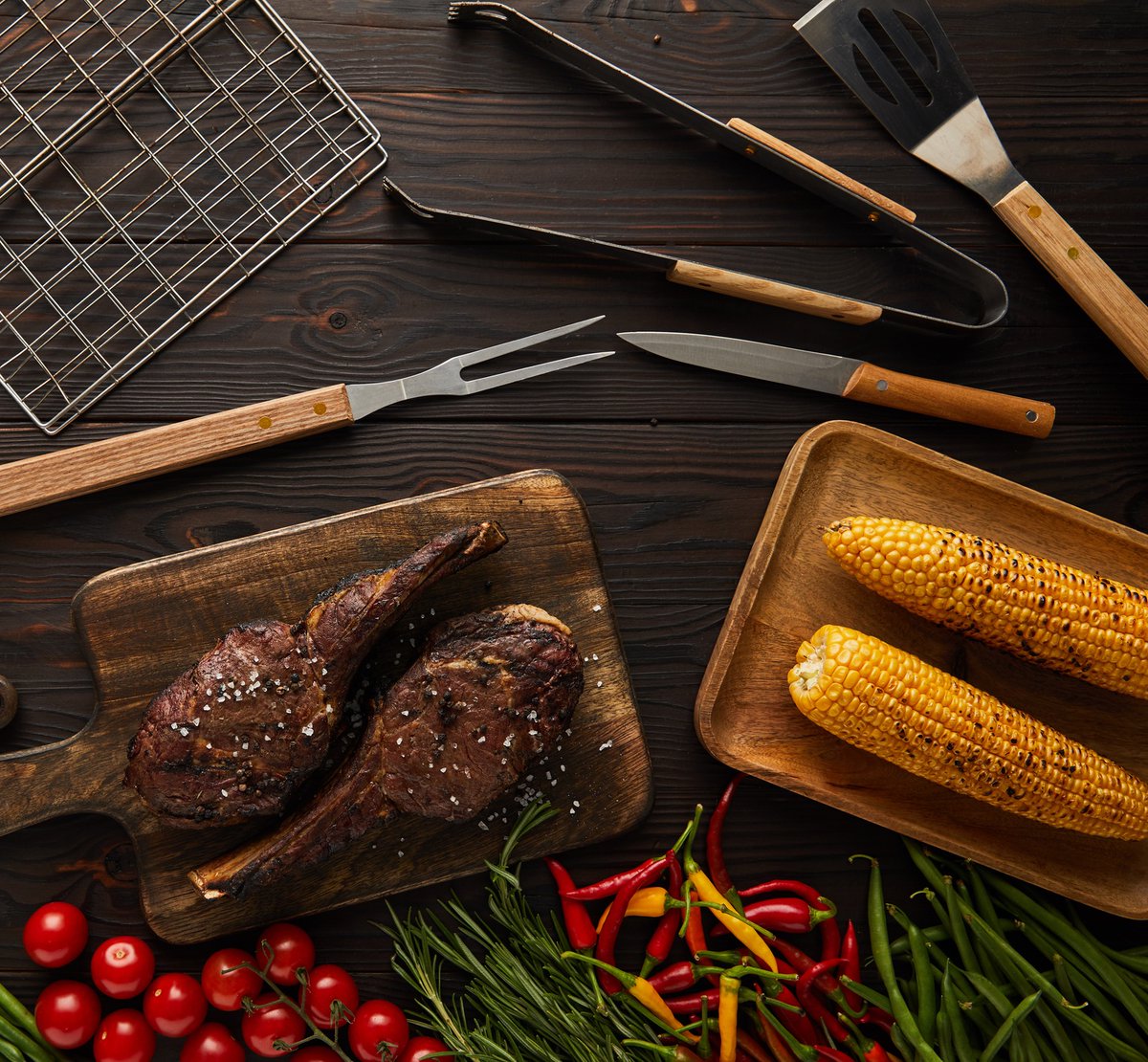 All the BBQ Tools of the Trade! #Faradays hosts a wide assortment of #GrillingTools and accessories to make your grilling experience fun!  Whether you need tongs, a turner, a grilling basket or simply a great rub for your brisket, you'll find them here at Faraday's.  #ATX