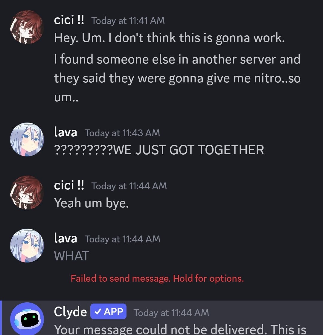 ivekiiys's tweet image. WE BROKE UP OMFG????? 😭😭😭