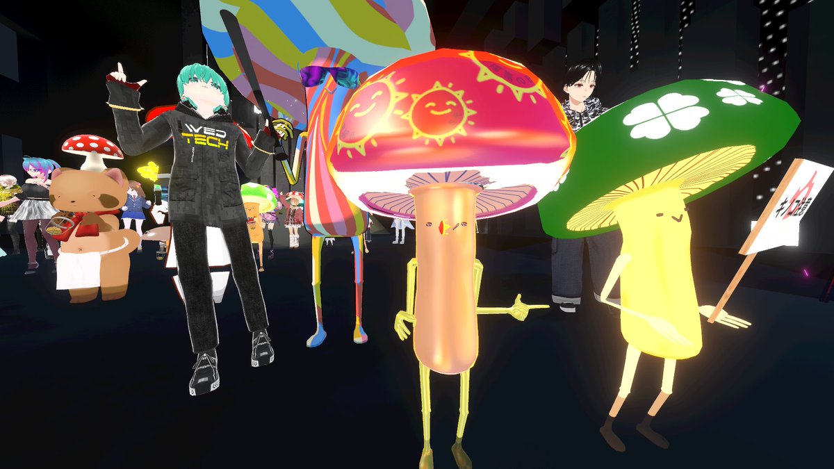 ca_poteto's tweet photo. Aphroniumさんのパパ報告と会場のキノコで喜びにあふれたワイワイな雰囲気でした!
ADM by mxizm https://t.co/SBwqnQAiN2 #mx_adm #mxizm #cluster https://t.co/5WnSr5tmo1