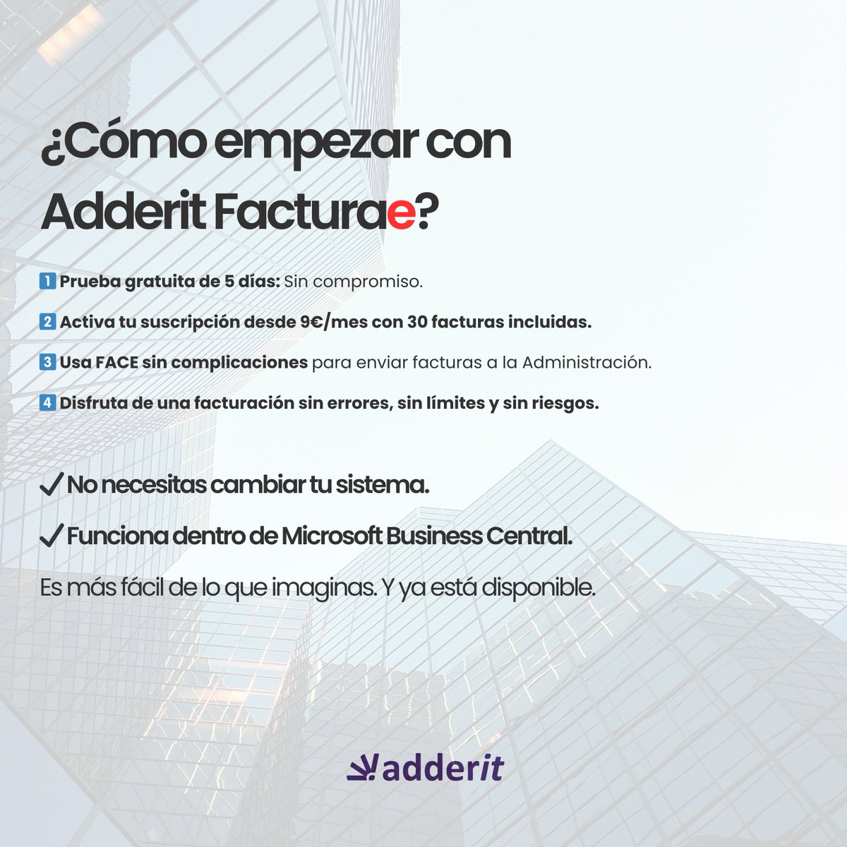 AdderitQA's tweet photo. La facturación electrónica ya no es una opción, sino el nuevo estándar. Con #AdderitFacturaE, tienes acceso a una solución diseñada para garantizar el cumplimiento normativo, la seguridad fiscal y la automatización eficiente.

📍 Barcelona: 938 323 134 | 📩 facturae@adderit.es https://t.co/G92EXjfDUw