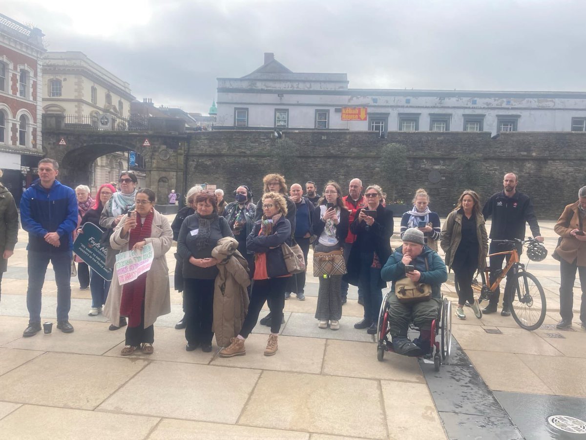 DPAC (@dis_ppl_protest) on Twitter photo #WelfareNotWarfare
<a href="/DPACNIreland/">DPAC Northern Ireland</a> had a brilliant protest in Derry Northern Ireland pictures are here ⬇️📢📢📢📢 #WelfareNotWarfare
<a href="/DPACNIreland/">DPAC Northern Ireland</a> had a brilliant protest in Derry Northern Ireland pictures are here ⬇️📢📢📢📢