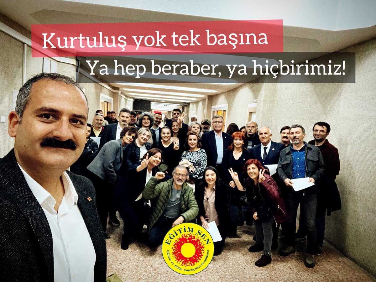 #EğitimSendeBirleselim
#EğitimSenYalnızDeğildir 
#EğitimSenSusturulamaz