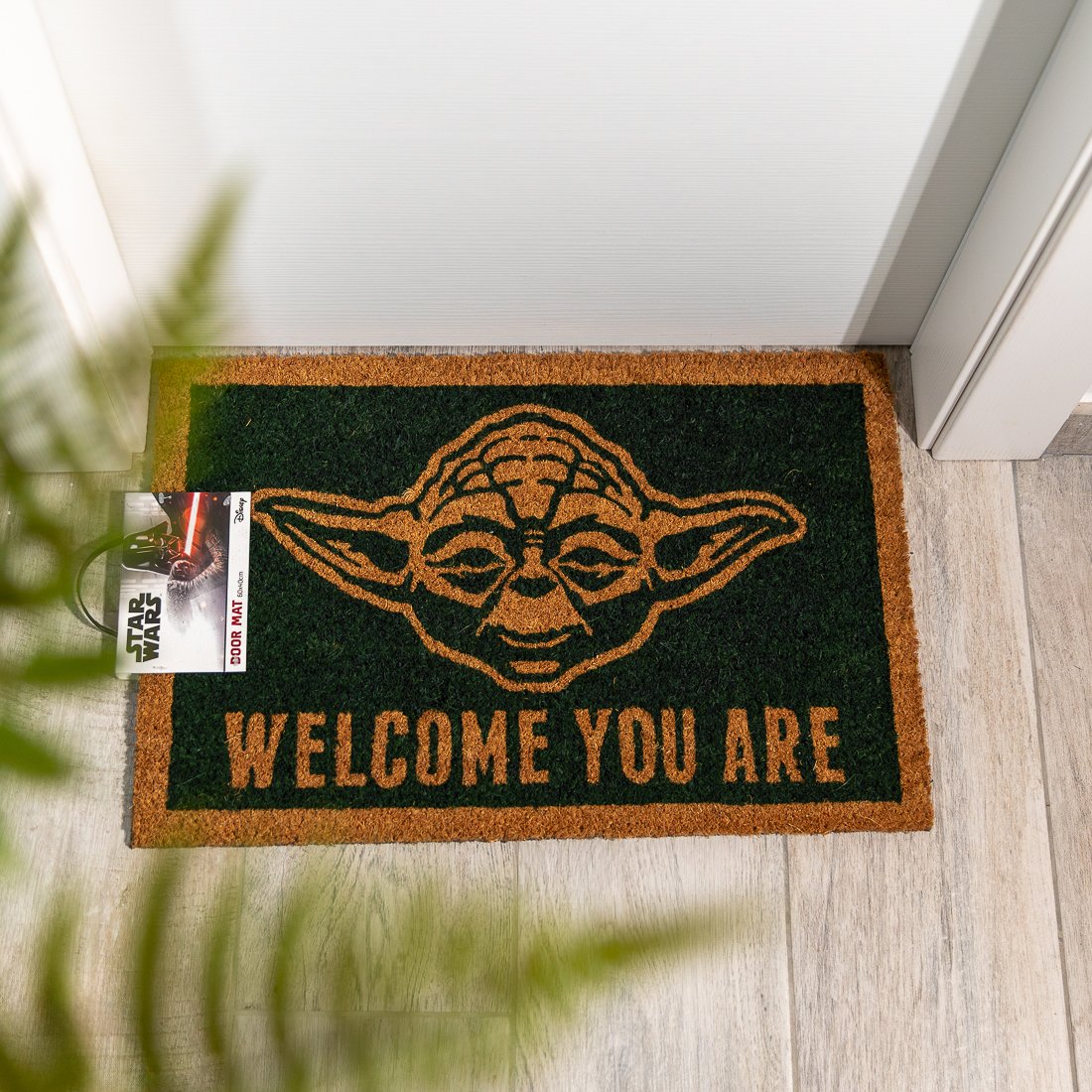 Step in, you must!🚪✨: emp.me/9g7b
Keep your home Jedi-approved with this official Star Wars doormat!