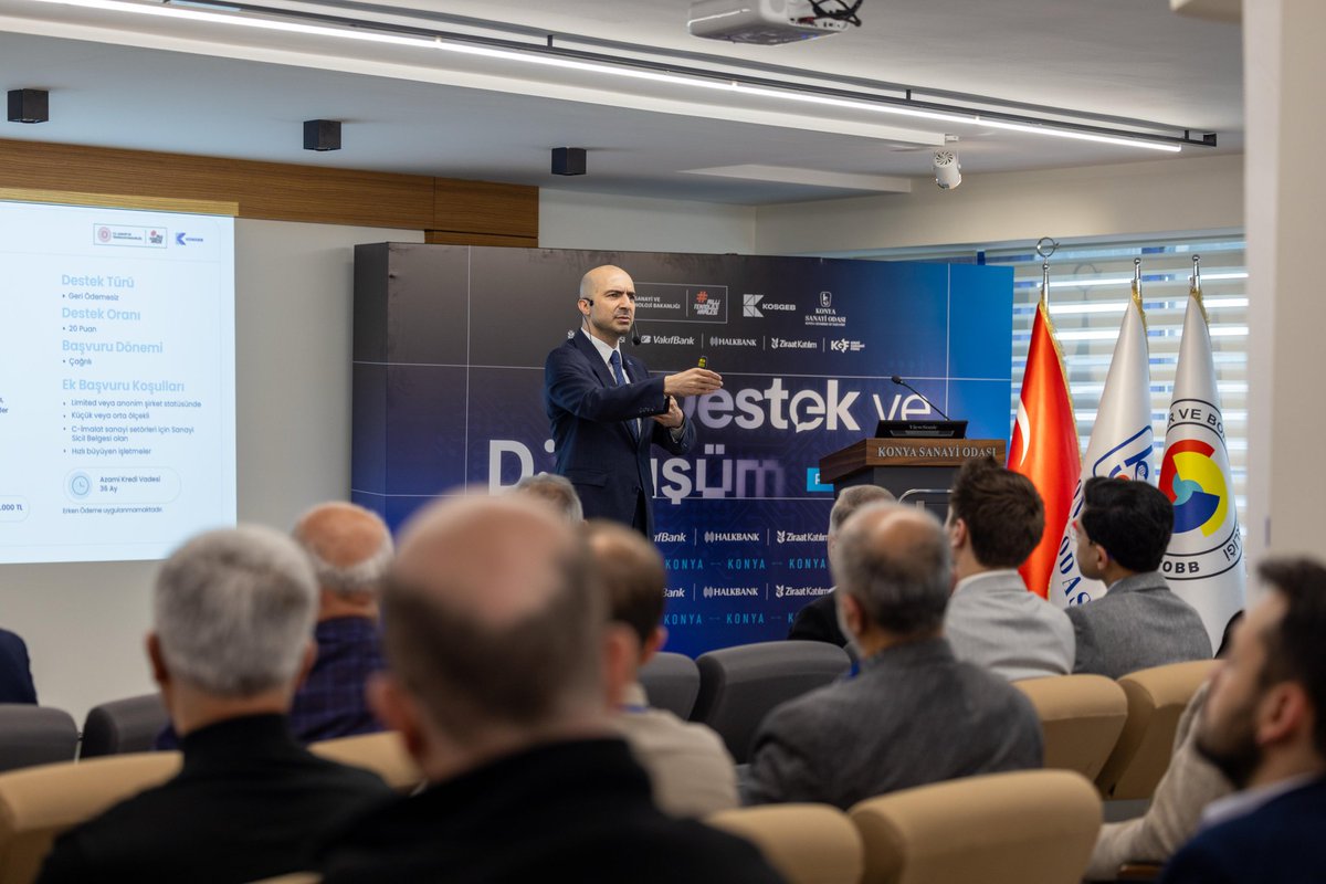 ASerdarİbrahimcioğlu (@asibrahimcioglu) on Twitter photo KOBİ’ler İçin Destek ve Dönüşüm Programımızı<a href="/KonyaSanayiOdas/">Konya Sanayi Odası</a> ev sahipliğinde, KOBİ’lerimiz ve paydaşlarımızla bir araya geldik.
KOBİ’lerimizin kalkınması ve gelişimi için çalışmaya devam. 👍
#KOSGEBYanında 💫 KOBİ’ler İçin Destek ve Dönüşüm Programımızı<a href="/KonyaSanayiOdas/">Konya Sanayi Odası</a> ev sahipliğinde, KOBİ’lerimiz ve paydaşlarımızla bir araya geldik.
KOBİ’lerimizin kalkınması ve gelişimi için çalışmaya devam. 👍
#KOSGEBYanında 💫