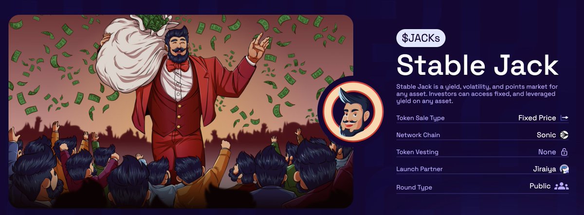 More than 60% of the sale have been filled in 4 hours!

It is time to get JACKed!

Do not miss this opportunity🔥