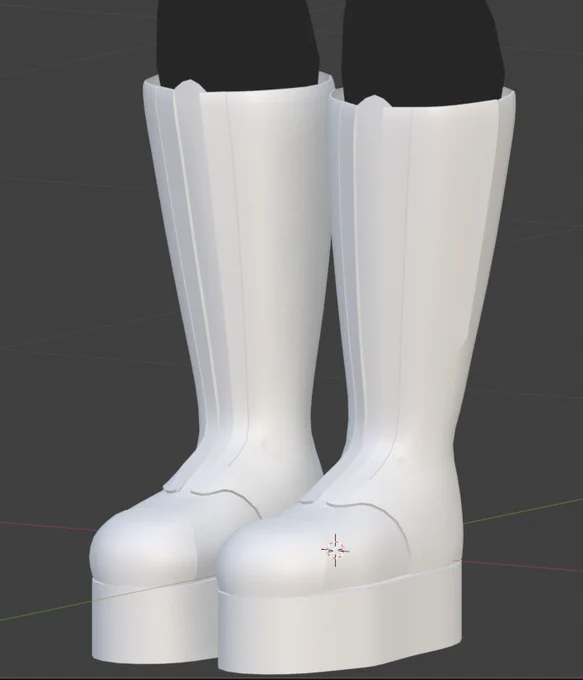 blender生活10日目服着た!!!!靴も履いた!!!!!ついでにblenderとUnity教えてくださっている方とのツーショットですわ～～～～!!!!!ブーツとヘッドンホホはもうちょっとどうにかしたいですわねぇあと口パクとかそういうのもやりたいですわ～～～!!!! 