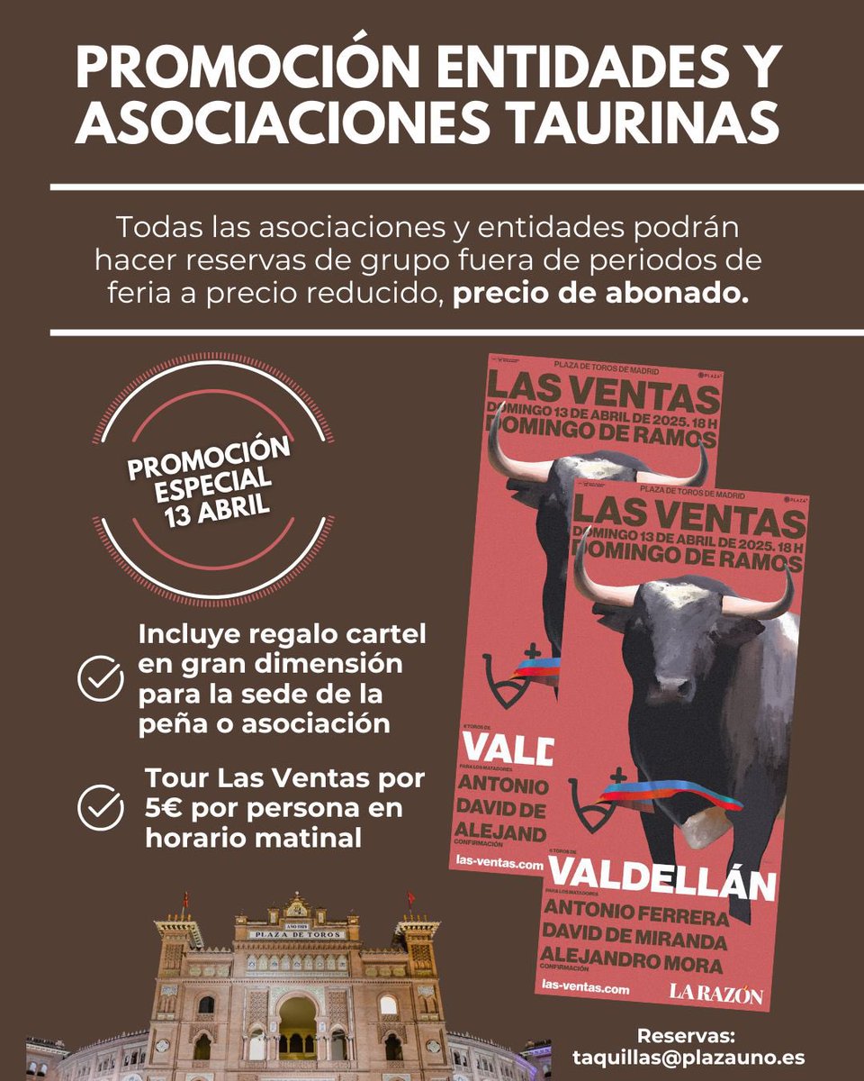 Plaza de Las Ventas tweet media